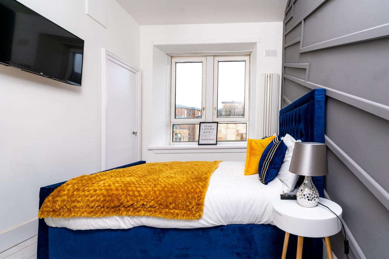 Cheerful 2 Bedroom Homely Apartment, Sleeps 6 Guest Comfy, 3X Double Bed, Parking, Free Wifi, Suitable For Business, Leisure Guest,Glasgow, Glasgow West End, Near City Centre Εξωτερικό φωτογραφία